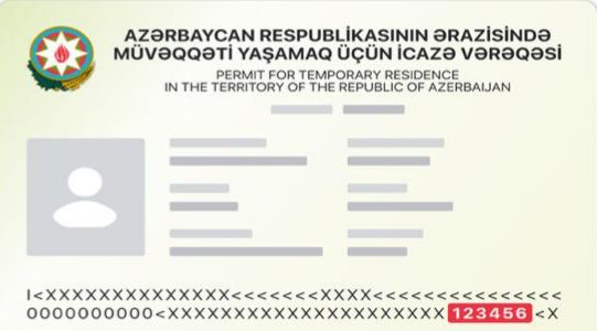 Müvəqqəti yaşayış icazəsi